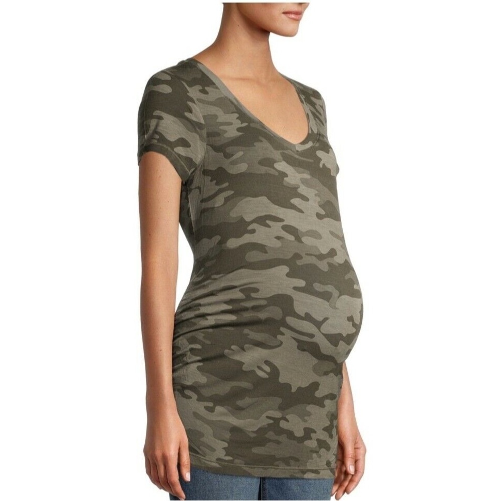 Paisley sky maternity shirt